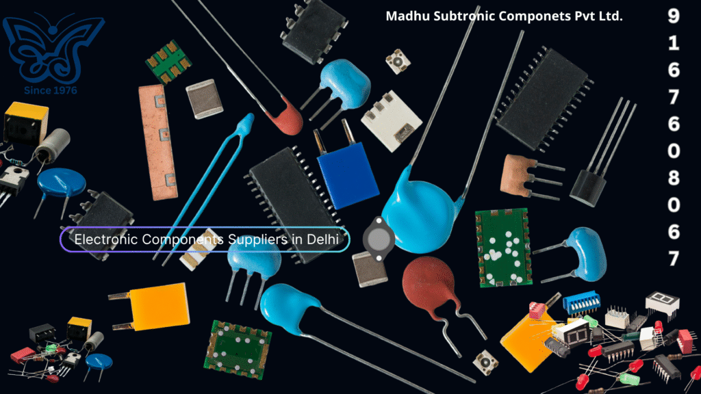 electronic components suppliers in Delhi